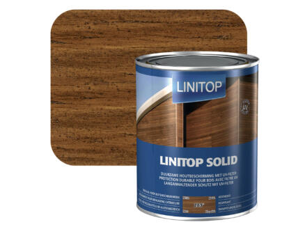 Linitop Solid lasure 2,5l noyer #283 1