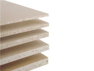Spaanplaat 250x125 cm 12mm
