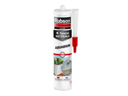 Rubson Special Materials mastic silicone aquarium 280ml transparent 1