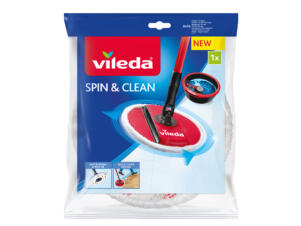 Vileda Spin & Clean tête de balai serpillière mop