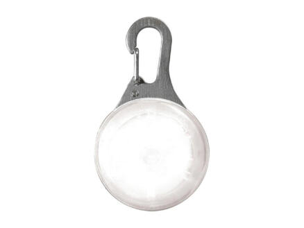 Nite Ize SpotLit lampe porteclé LED mousqueton blanc 1