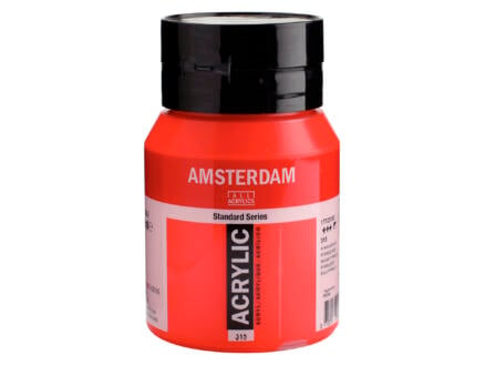 Amsterdam Standard Series peinture acrylique 0,5l rouge pyrrole