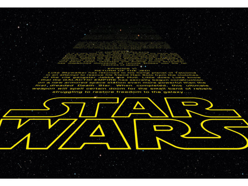 Komar Star Wars Intro papier peint photo 8 bandes