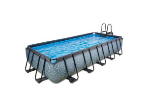 Exit Toys Stone piscine 540x250x100 cm + pompe filtrante à sable