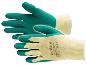 Busters Strong Grip gants de travail L latex vert