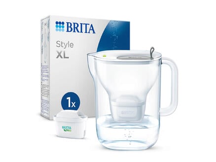 Brita Style waterfilterkan XL 3,6l grijs + 1 Maxtra Pro All-in-One filterpatroon 1