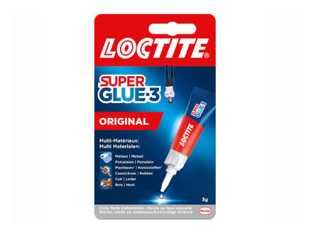 Loctite Super Glue-3 Original colle instantanée liquide 3g 1