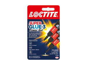 Loctite Super Glue-3 Power Gel Mini Dose secondelijm 3x1 g