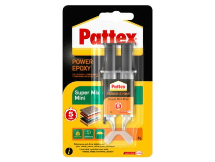 Pattex Super Mix Universal Mini epoxy tweecomponentenlijm 6ml 1