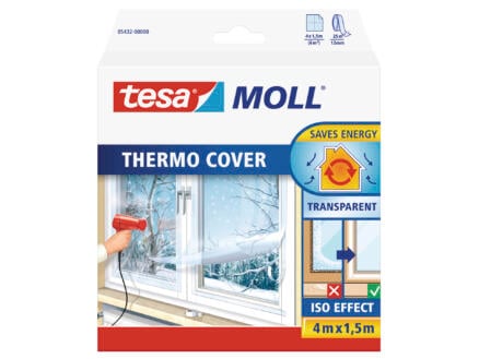 Tesa Thermo Cover film de survitrage 400x150 cm 6m² 1