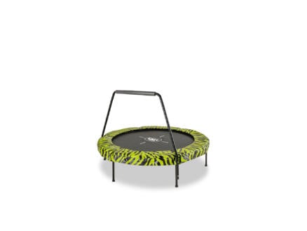 Tiggy Junior trampoline 140cm + support noir/vert 1