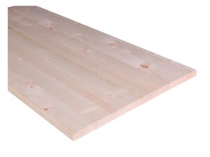 Timmerpaneel vuren 80x20cm dikte 18mm
