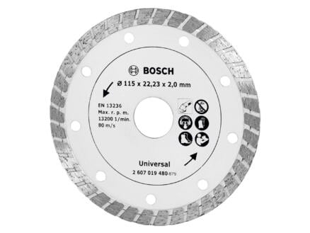 Bosch Turbo diamantschijf universeel bouw 115x2x22,23 mm