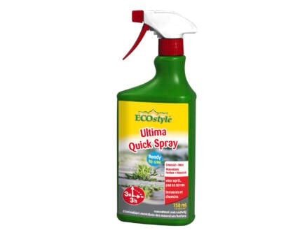 Ecostyle Ultima Quick Spray onkruidverdelger onkruid & mos 750ml
