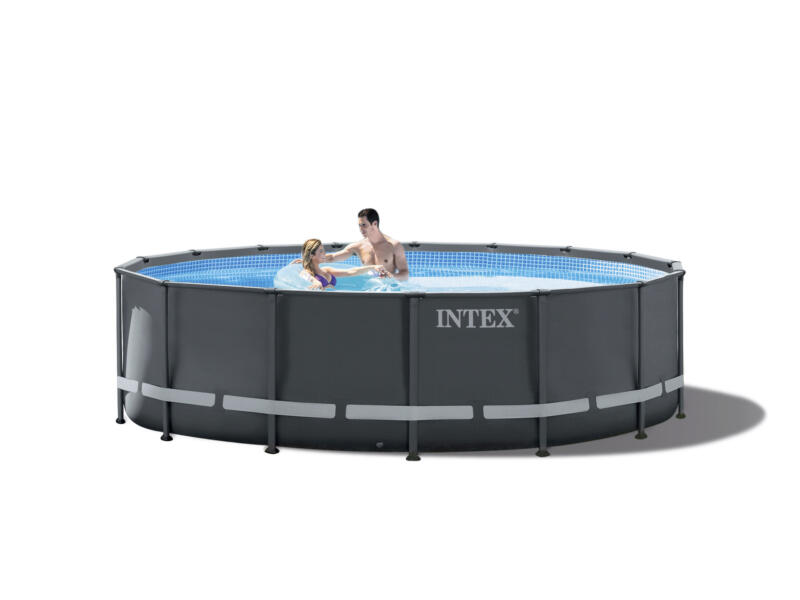 Intex Ultra XTR Frame piscine 488x122 cm + pompe
