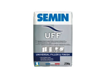 Semin Universal Filler & Finish enduit multifonction 25kg 1
