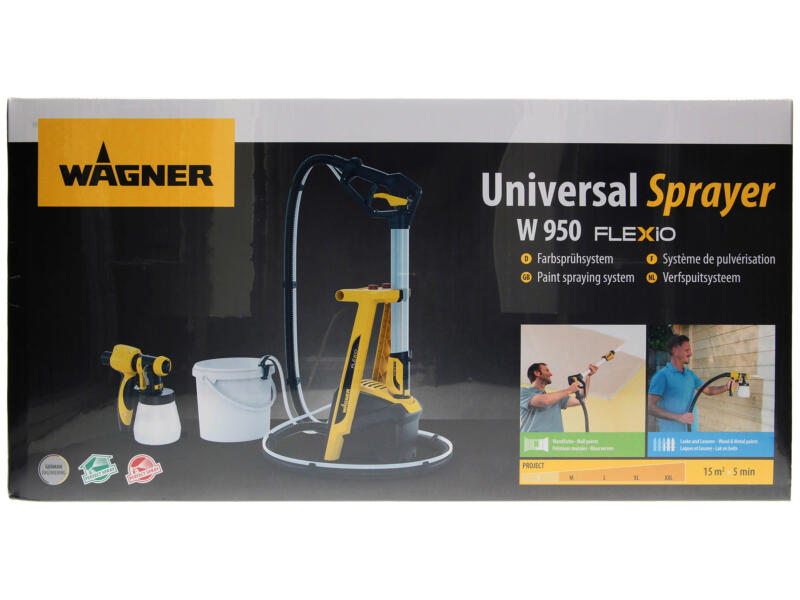 Wagner Universal Sprayer W950 Flexio verfspuit 630W