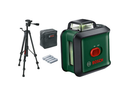 Bosch UniversalLevel 360 laser à ligne + trépied TT150 + accessoires