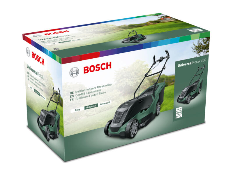 Bosch UniversalRotak 450 elektrische grasmaaier 1300W 35cm
