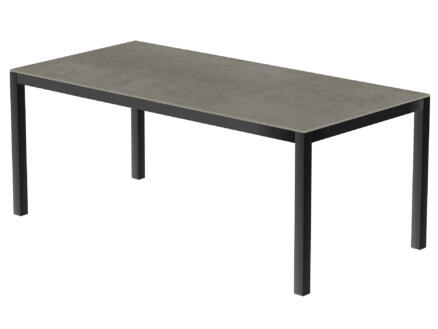 Uptown Dark table de jardin 200x100 cm anthracite/gris 1