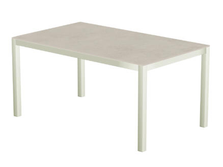 Uptown Light table de jardin 150x100 cm blanc/gris 1