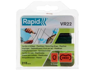 Rapid VR22 hogringen 5-11 mm groen 215 stuks