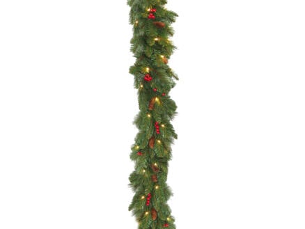 Verlichte kerstslinger 274cm 1