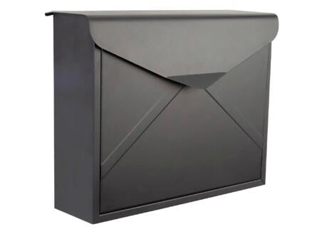 Perel Verona brievenbus mat zwart 1
