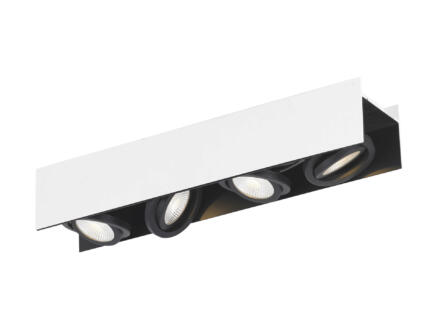 Eglo Vidago LED plafondlamp 4x5,4 W dimbaar wit/zwart