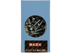 Mack Vis autoforantes H10 38x6,3 mm zingué 100 pièces
