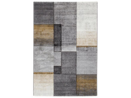 Vivace Timelapse tapijt 230x160 cm grijs/geel 1