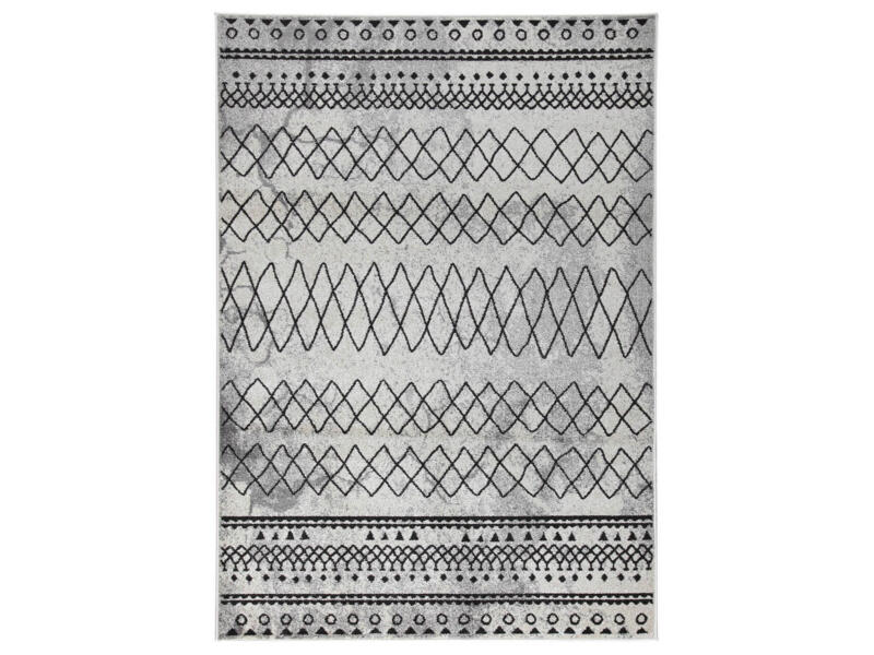 Vivace Tuareg tapis 230x160 cm gris/noir