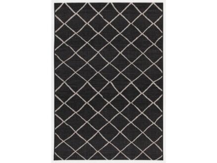 Vivace Veranda C tapijt 230x160 cm zwart/zilver 1