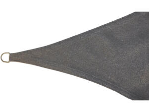 Confortex Voile d'ombrage triangulaire 360x360 cm gris