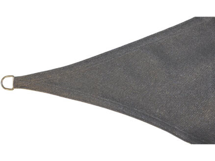 Confortex Voile d'ombrage triangulaire 360x360 cm gris 1