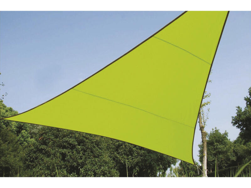 Voile d'ombrage triangulaire 360x360x360 cm vert