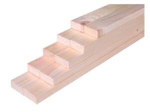 Vurenhout ruw 22x48 mm 240cm