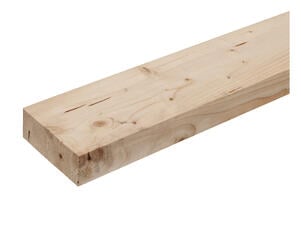 Vurenhout ruw 63x175 mm 330cm