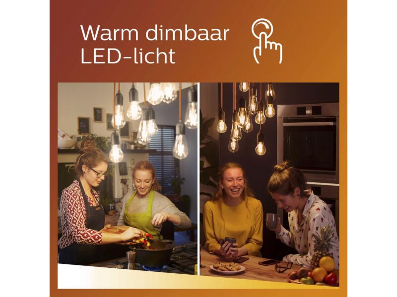 Philips WarmGlow LED spot GU10 3,8W dimbaar warm wit 6 stuks
