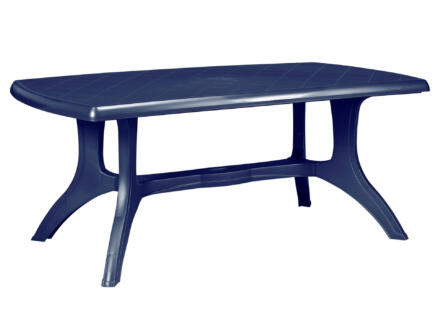 Wellington table de jardin 184x103 cm bleue 1