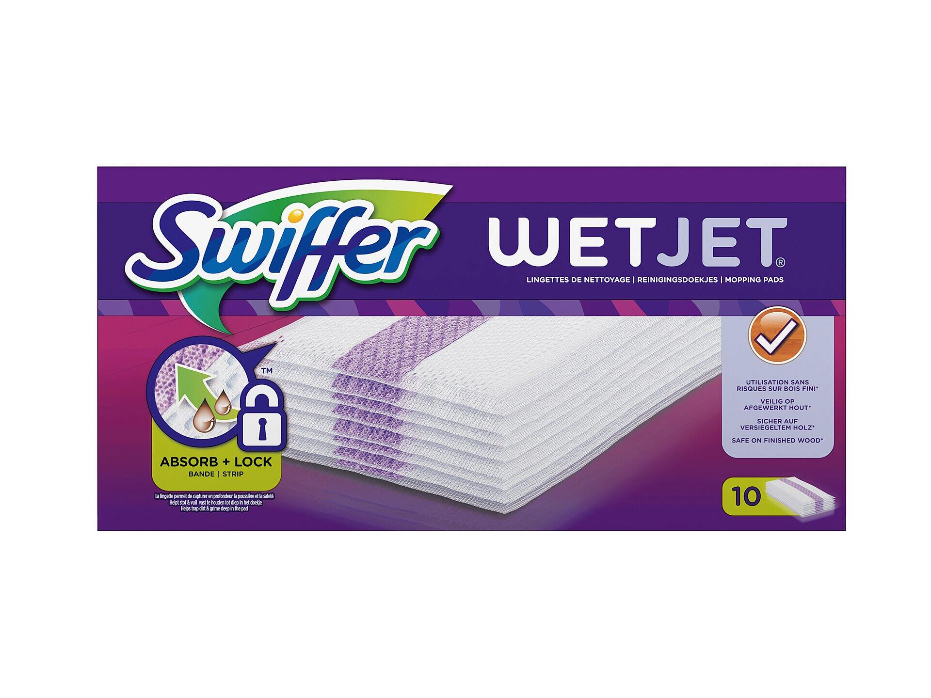 Swiffer WetJet recharge lingette de nettoyage 10 pièces
