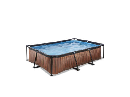 Wood zwembad 300x200x65 cm + filterpomp 1