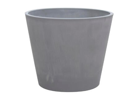 Woodstone pot à fleurs 35cm 33cm light charcoal 1