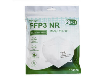 YPHD masque de protection FFP3 2 pièces 1