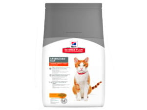 Hill's Young Adult Sterilised Cat croquettes chat chicken 1,5kg