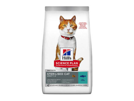 Hill's Young adult Sterilised Cat croquettes chat 1,5kg thon 1