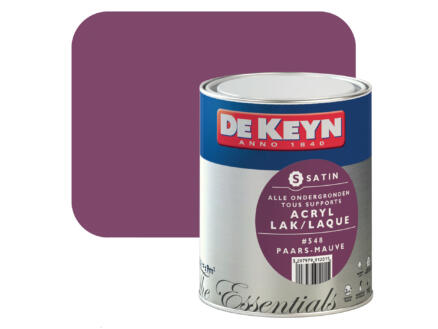 acryl lak zijdeglans 0,75l paars #548 1