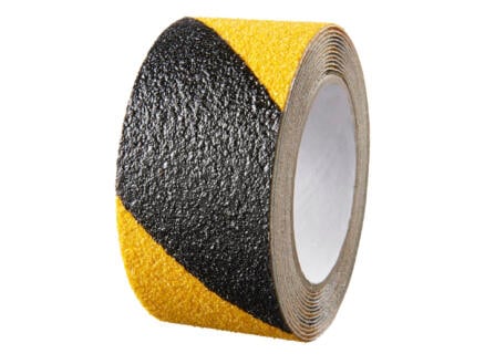 Secucare antislip sticker op rol 3m x 50mm zwart/geel 1