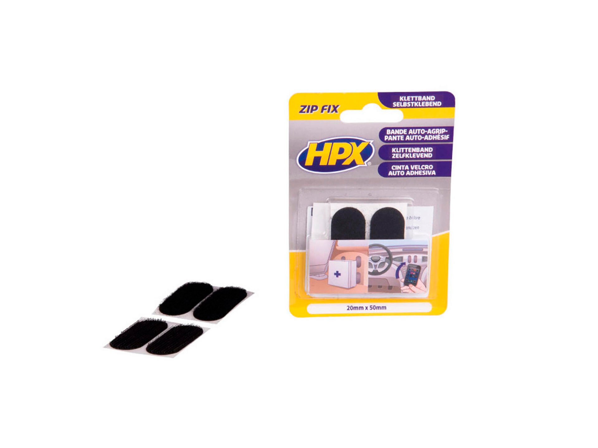 HPX auto-agrippant pads 20x50 mm