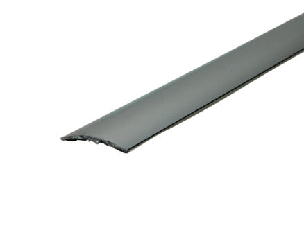 Arcansas barre de seuil autocollant 90cm 30mm aluminium brillant anodisé